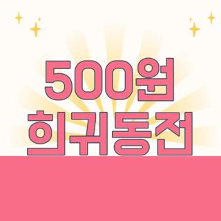 500원 희귀동전