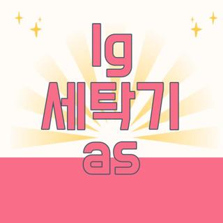 lg 세탁기 as