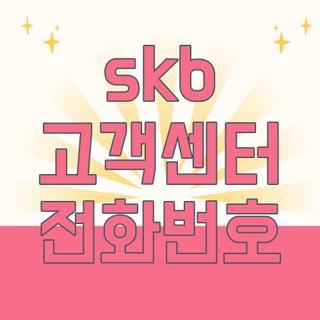 skb 고객센터 전화번호