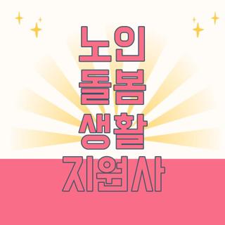 노인 돌봄 생활 지원사