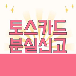 토스카드 분실신고
