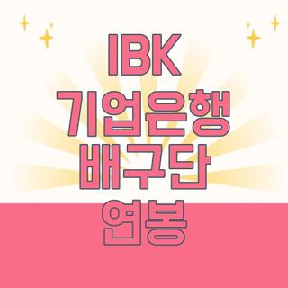 IBK 기업은행 배구단 연봉
