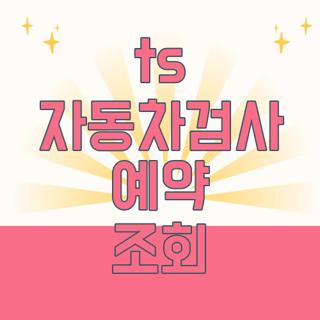 ts 자동차검사 예약 조회