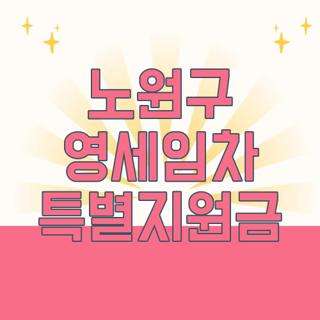 노원구 영세임차 특별지원금