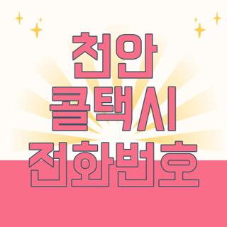 천안 콜택시 전화번호