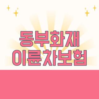 동부화재 이륜차보험